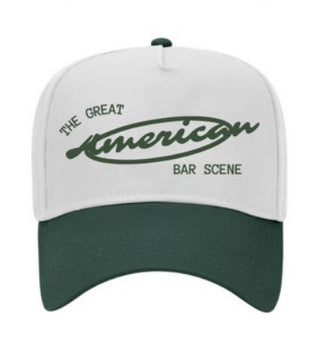 Green Great American Bar Scene” Trucker Hat
