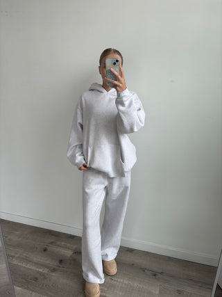 Long Ash Staple Wide Leg Sweatpants