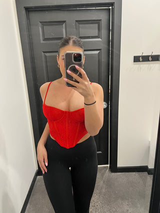 Lace Up Corset