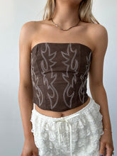 Load image into Gallery viewer, Faux Leather Western Bandeau
