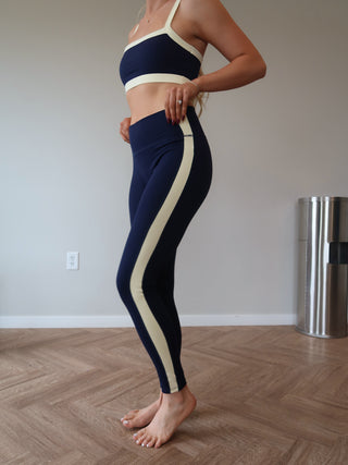 Studio Sculpt Leggings - Navy/Butter