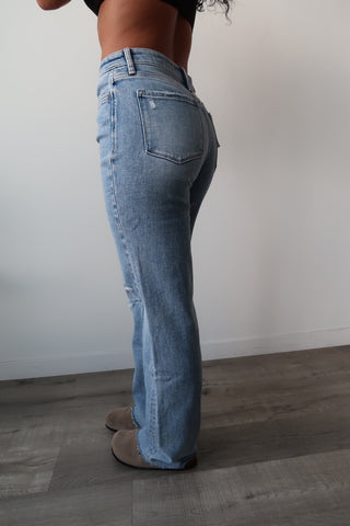 Flying Monkey High Rise Slim Wide Leg Dexterity