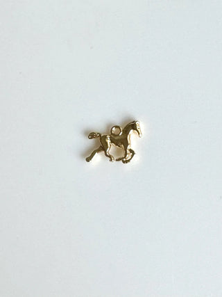 Gold Horse Charm