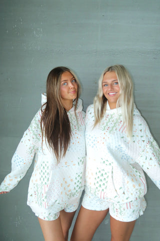 Christmas Quilted Hoodie