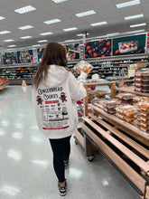 Load image into Gallery viewer, Ivory Gingerbread Recipe Embroider Hoodie
