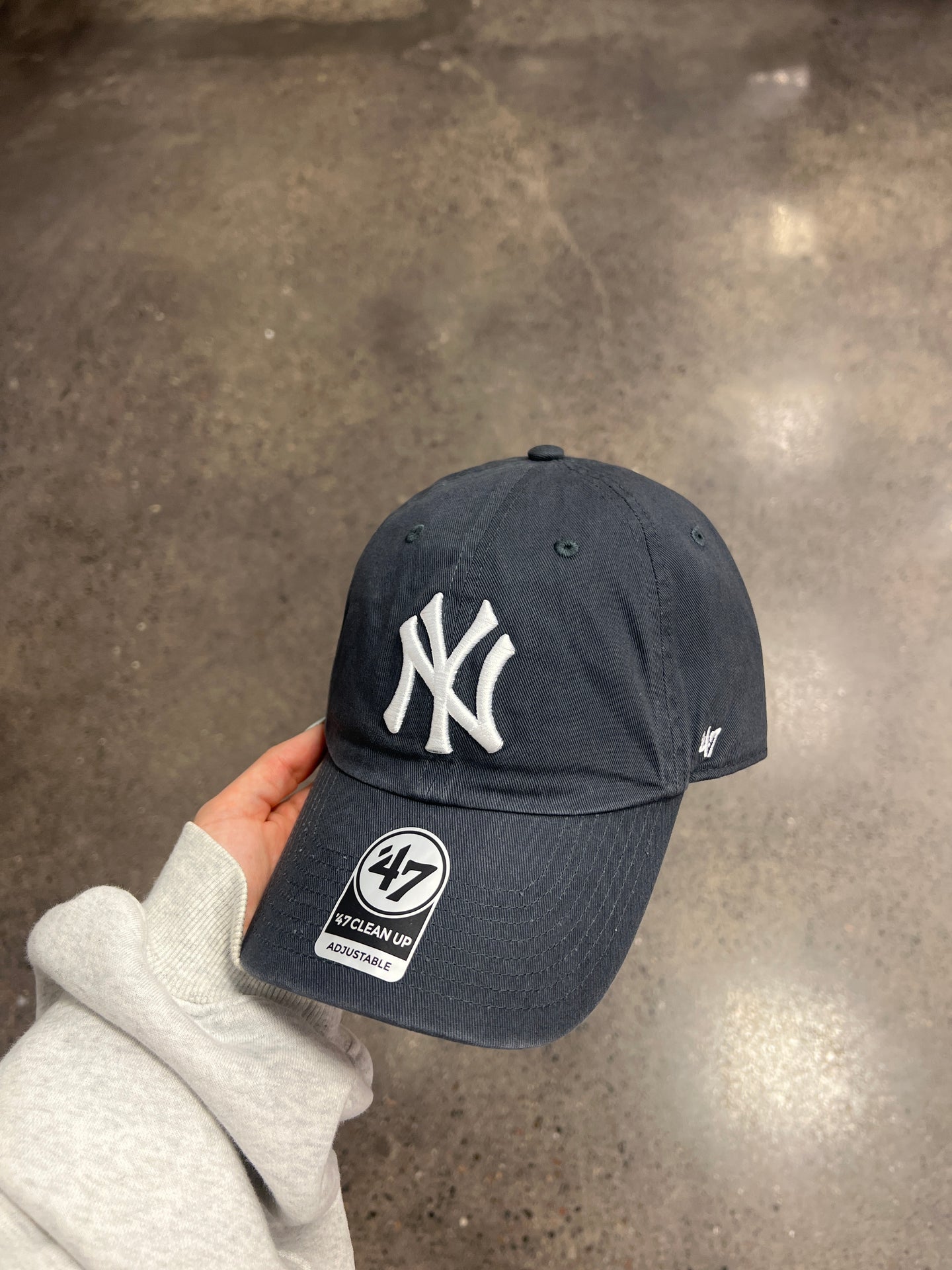 Charcoal New York Yankees 47’ Brand Baseball Hat