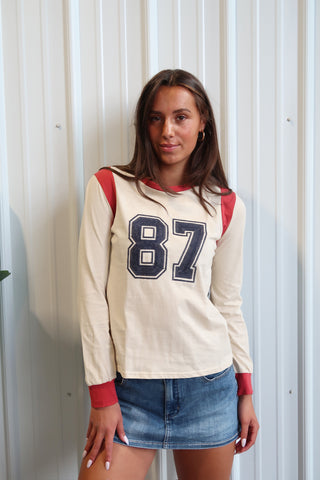 “87” Jersey Long Sleeve