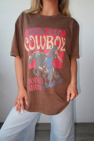 “Ride Em’ Cowboy” Graphic Tee