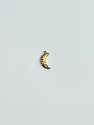 Gold Crescent Moon Charm