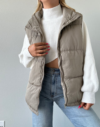 Oversized Puffer Vest