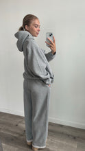 Load image into Gallery viewer, *PRE-ORDER*- Heather Grey Staple Wide Leg Sweatpants
