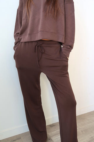 Espresso Butter Soft Wide Leg Pant