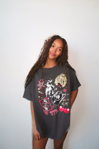 Cowboy Collage Graphic Tee