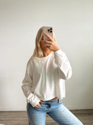 Daydreamer Solid Meet & Greet Longsleeve - Vintage White