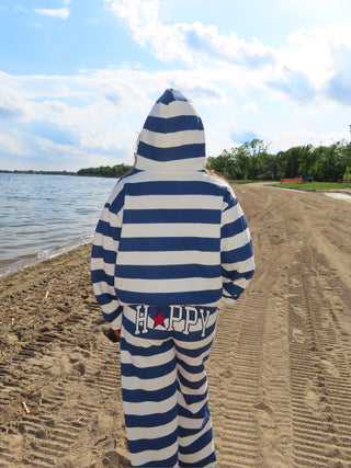 Happy Camp3r Indigo Stripe Happy Pants