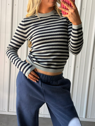 Baby Striped Long Sleeve Sweater
