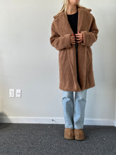 Load image into Gallery viewer, Cozy Mocha Trench Coat
