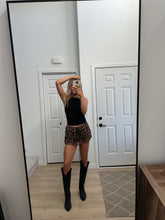 Load image into Gallery viewer, Leopard Ruffle Skort
