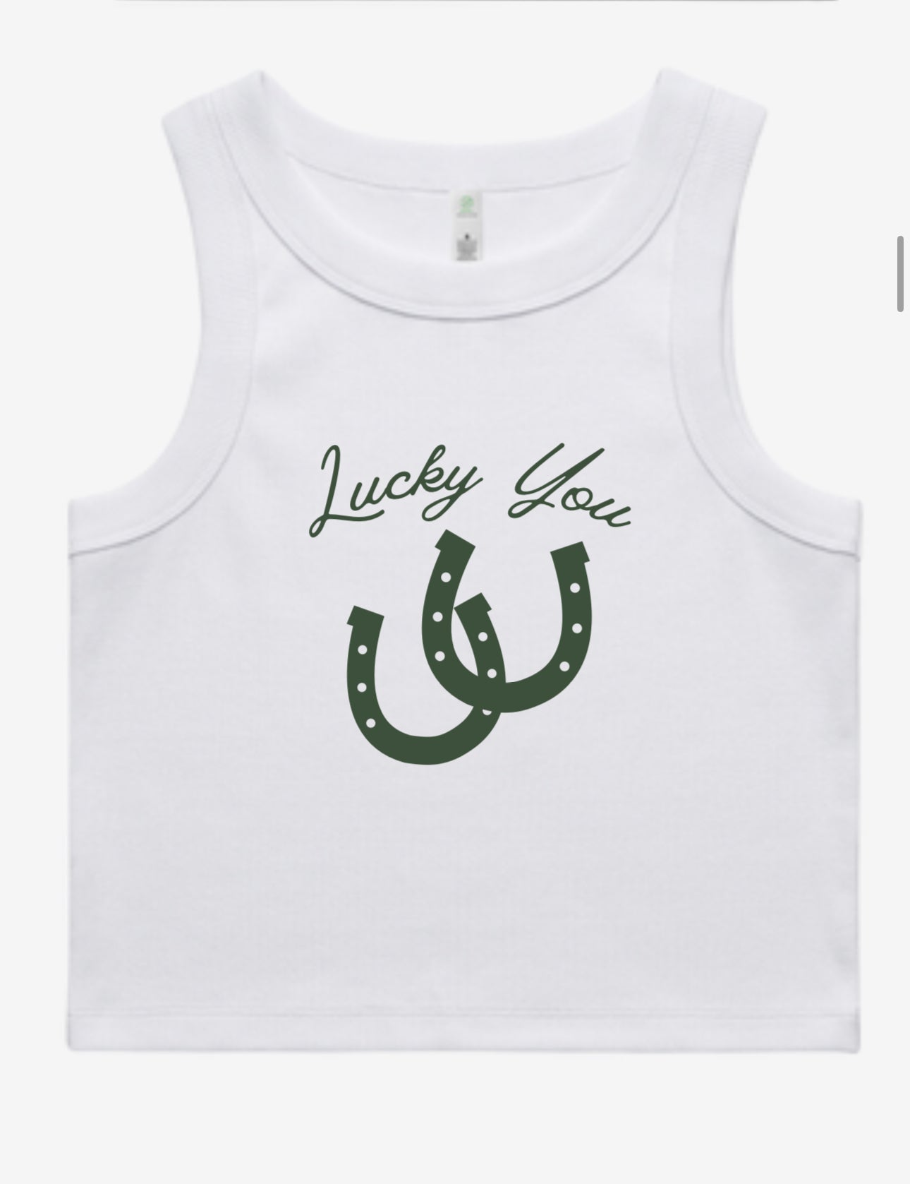 “Lucky You” tank