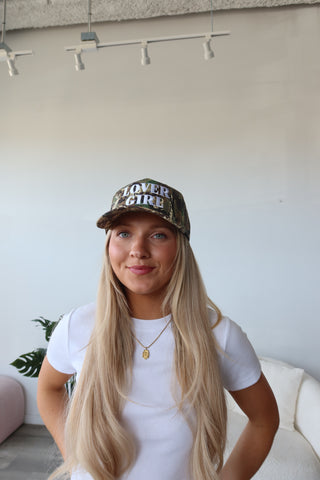 “Lover Girl” Camo Trucker Hat