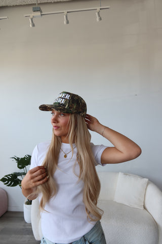 “Lover Girl” Camo Trucker Hat