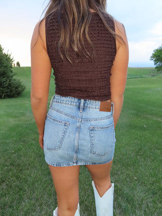 Hidden Mini Skirt