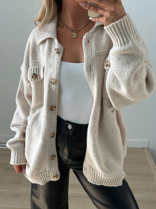 Oat Knit Cardigan