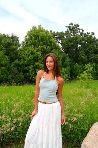 White Maxi Skirt