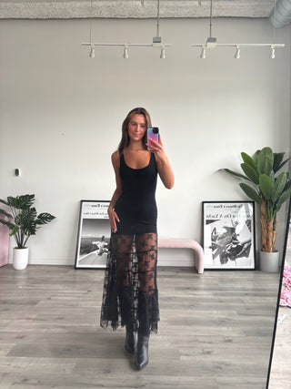 Lace Maxi Dress