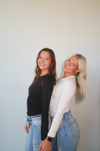 Ivory Long Sleeve Jersey T-Shirt