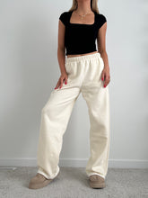 Load image into Gallery viewer, Long Butter Staple Wide Leg Sweatpants
