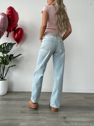 JBD Light Wash Low Rise Jeans