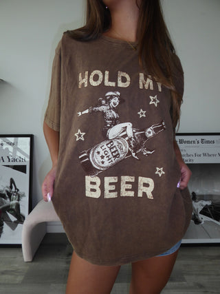“Hold My Beer” Brown T-Shirt