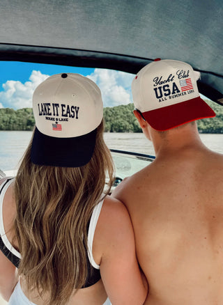 “Lake It Easy” Trucker Hat