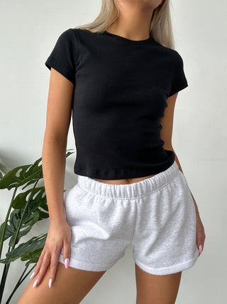 Ash Staple Mid Rise Shorts