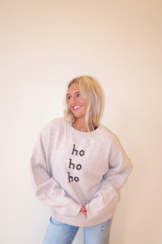 “Ho Ho Ho” Sweater
