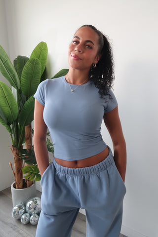 Stone Blue Staple T-Shirt