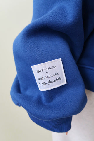 *Drift Exclusive* Happy Camp3r Royal Blue Puff Series Mockneck