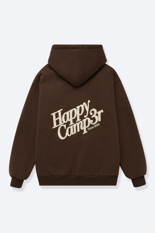 Happy Camp3r Chestnut Brown Puff Series Hoodie