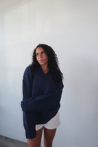 Midnight Knit Sweater