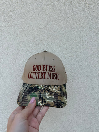 “God Bless Country Music” Trucker Hat