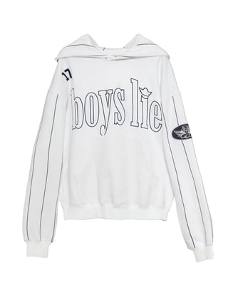 Boys Lie Step Up To The Plate Racer Hoodie