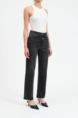 Daze Denim Last Night Sundaze High Rise Vintage Straight Jeans