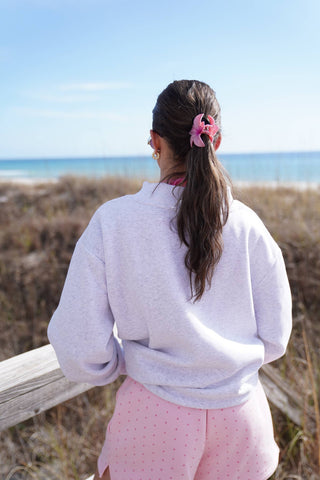 Light Pink Polka Dot Shorts