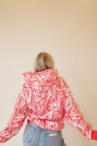 Red camo Manhunt Racer Hoodie