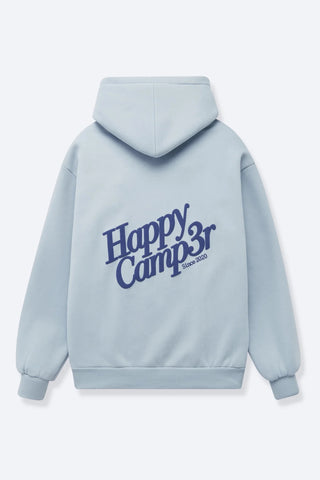Happy Camp3r Snowflake Blue Puff Series Hoodie