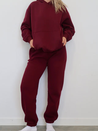 Black Cherry Staple Joggers