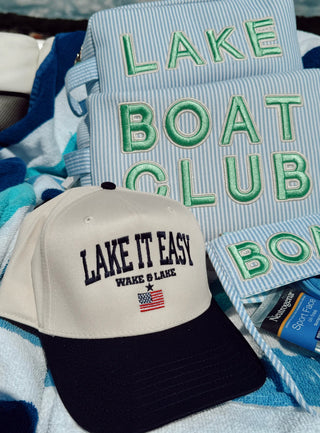 “Lake It Easy” Trucker Hat