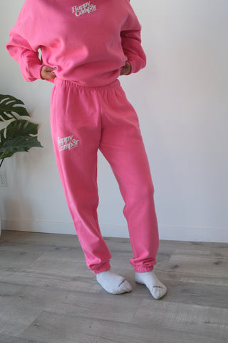 Happy Camp3r Hot Pink Joggers