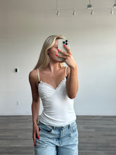 Load image into Gallery viewer, V-Neck Ruffle Tank With Bows
